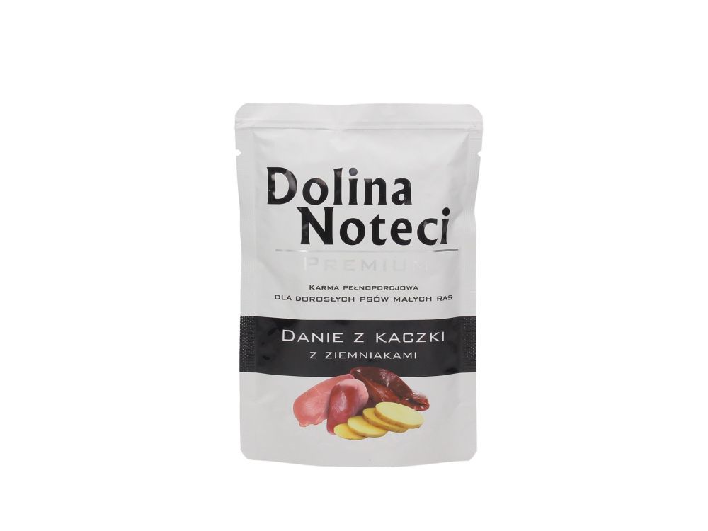 DOLINA NOTECI PREMIUM DANIE Z KACZKI Z ZIEMNIAKAMI 100G