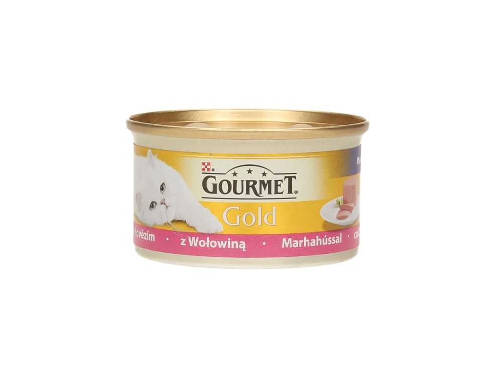 GOURMET GOLD MUS WOŁOWINA 85G 12558196