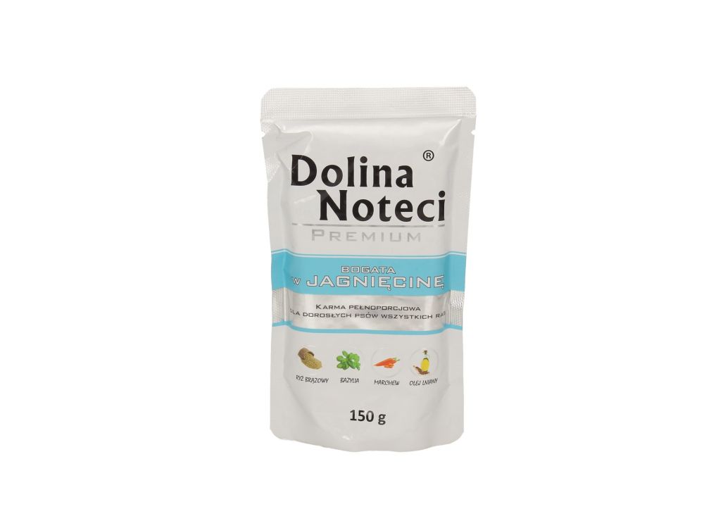 DOLINA NOTECI PREMIUM BOGATA W JAGNIĘCINĘ SASZETKA 150G