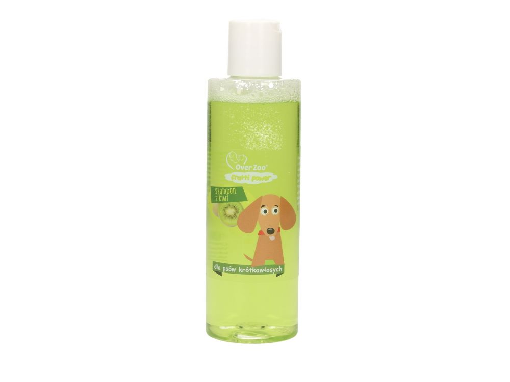 OVER ZOO SZAMPON Z KIWI DLA PSÓW KRÓTKOWŁOSYCH 200 ML