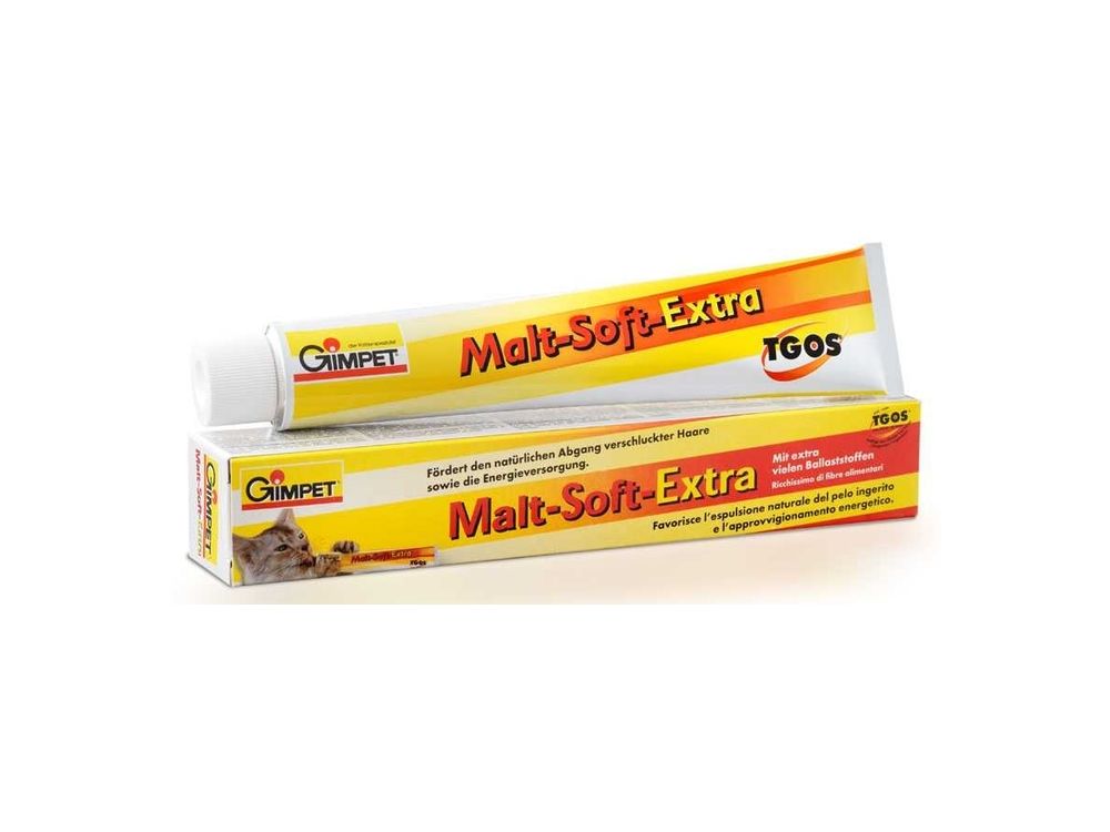 GIMCAT PASTA MALT-SOFT-EXTRA ODKŁACZAJĄCA DLA KOTA 100G 407517