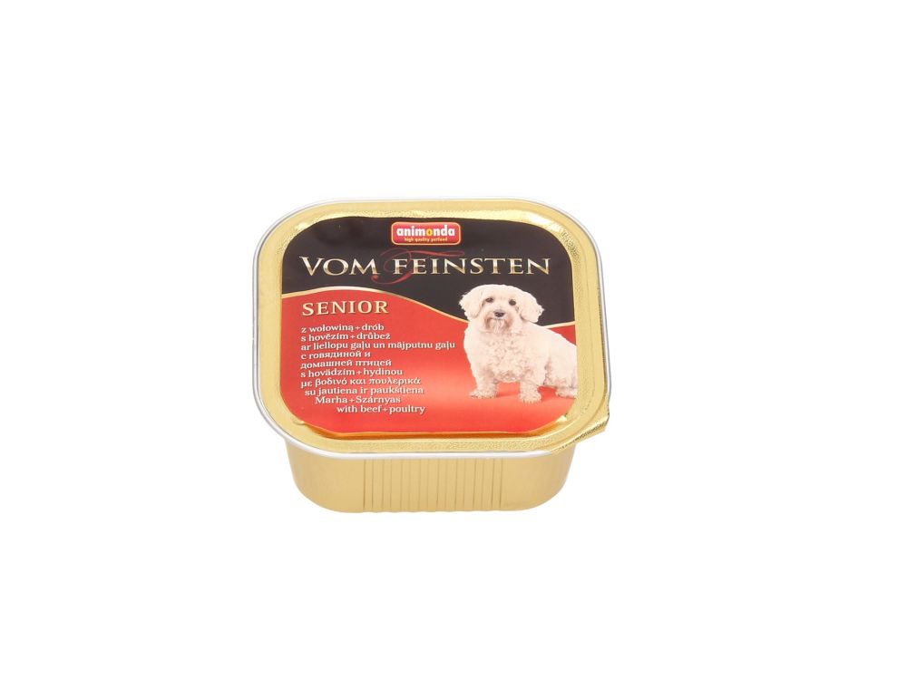 ANIMONDA SZALKA VOM FEIN PIES SENIOR 150G WOŁOWINA/KURA 82321