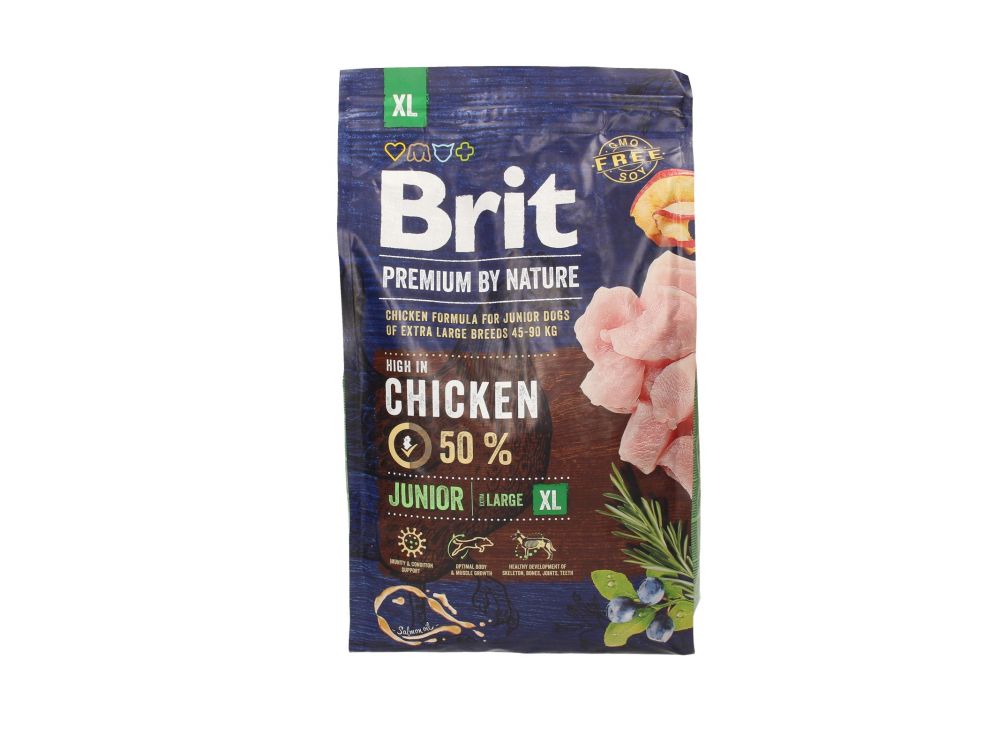 BRIT PREMIUM BY NATURE JUNIOR EXTRA LARGE BREED 3KG