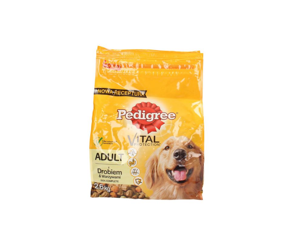 PEDIGREE SUCHY ADULT DRÓB 2,6 KG