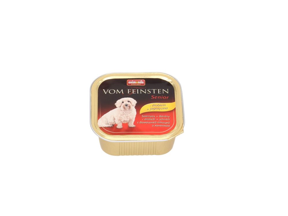 ANIMONDA SZALKA VOM FEIN PIES SENIOR 150G DRÓB/JAGNIĘCINA 82975