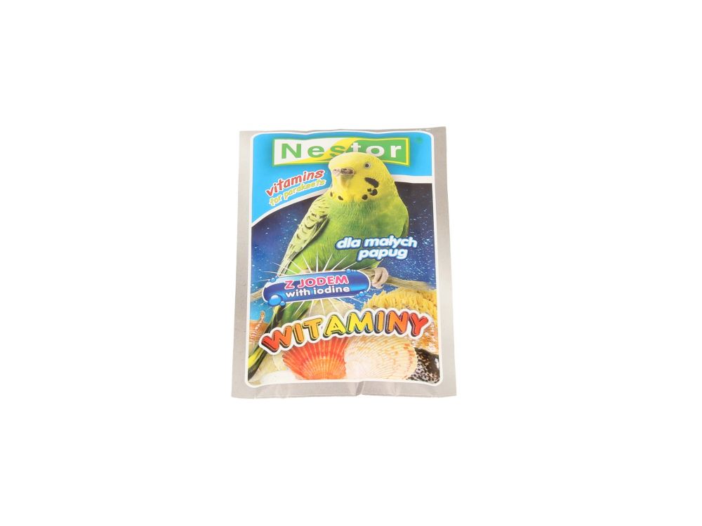NESTOR WITAMINY DLA MAŁYCH PAPUG Z JODEM 20 G 028/WPJ