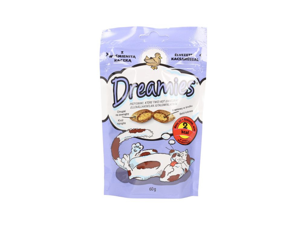 DREAMIES PRZYSMAK DLA KOTA Z KACZKĄ 60G