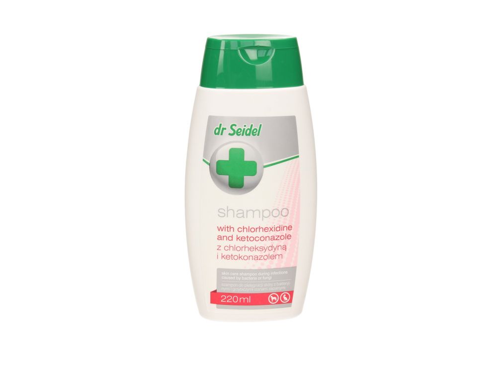 SZAMPON DR SEIDLA Z CHLORHEKSYDYNĄ I KETOKONAZOLEM 220 ML