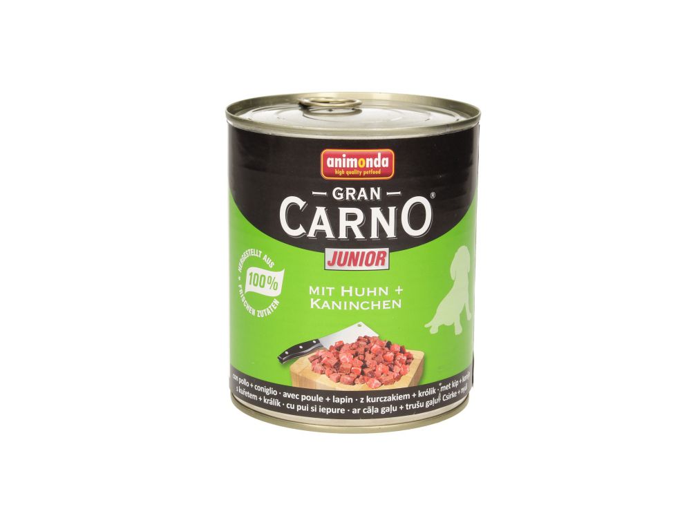 ANIMONDA GRANCARNO PUSZKA 800G JUNIOR WOŁOWINA/KURCZAK 82769