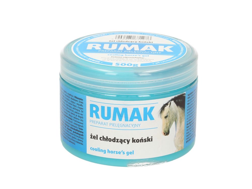 RUMAK ŻEL CHŁODZĄCY DLA KONI 500 G