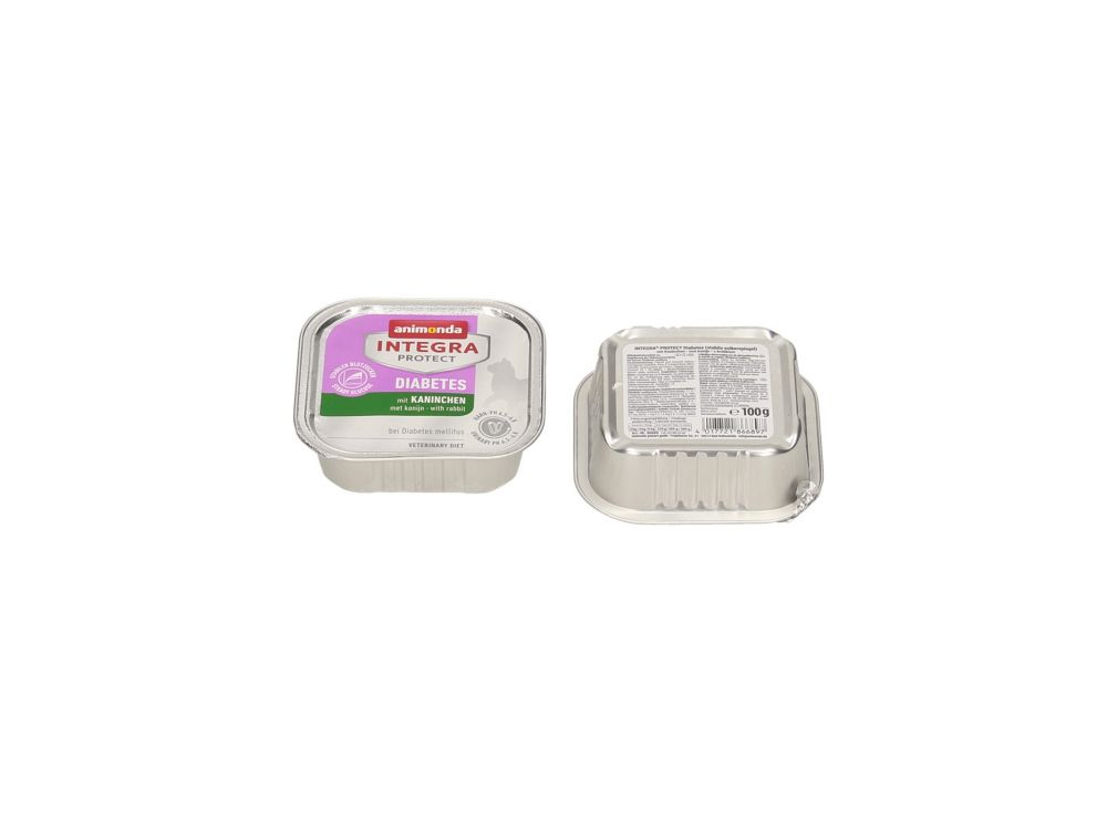 ANIMONDA INTEGRA PROTECT DIABETES SZALKA DLA KOTA 100G KRÓLIK 86689