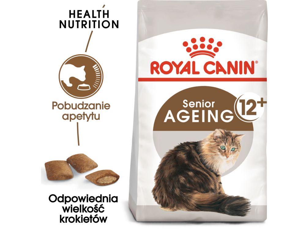 ROYAL CANIN Ageing +12 karma sucha dla kotów dojrzałych 4 KG