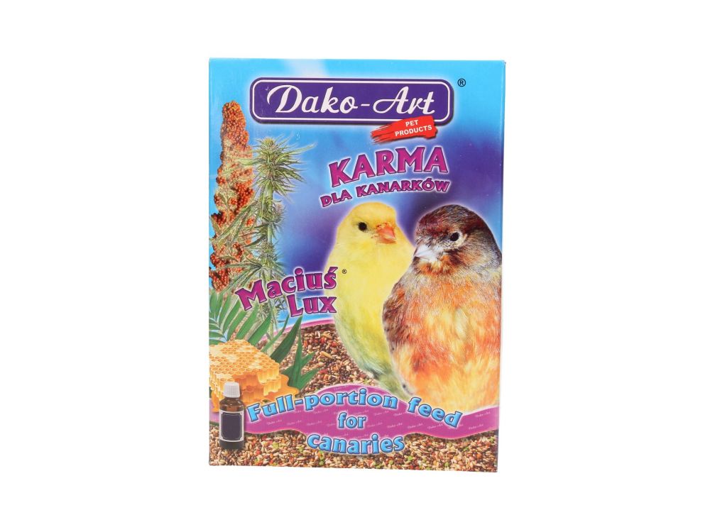 DAKO-ART MACIUŚ LUX 500G - KARMA D/KANARKA TRAN 206