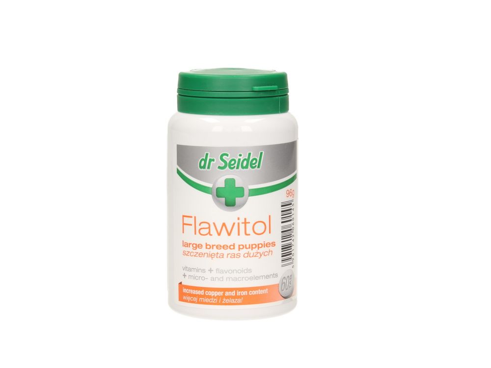 FLAWITOL DLA SZCZENIĄT DUŻYCH RAS   60 TAB.