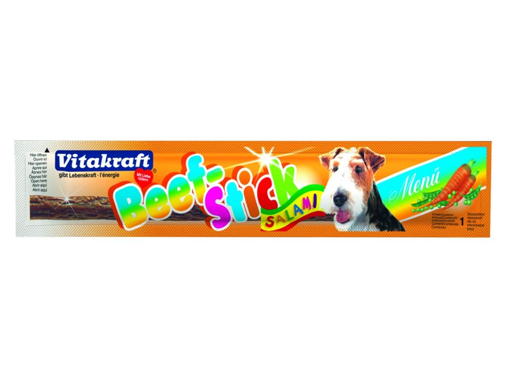 VITAKRAFT PRZYSMAK DLA PSA BEEF STICK 1SZT. MENU WARZYWA 18189