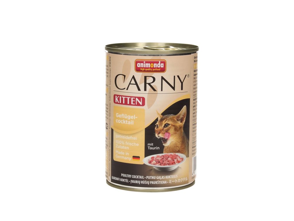 ANIMONDA CARNY PUSZKA 400G KITTEN WOŁOWINA/DRÓB 83714