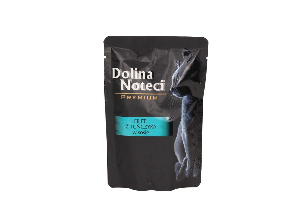 DOLINA NOTECI PREMIUM KOT SASZETKA FILET Z TUŃCZYKA 85G