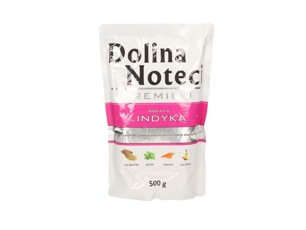 DOLINA NOTECI PREMIUM BOGATA W INDYKA SASZETKA 500G