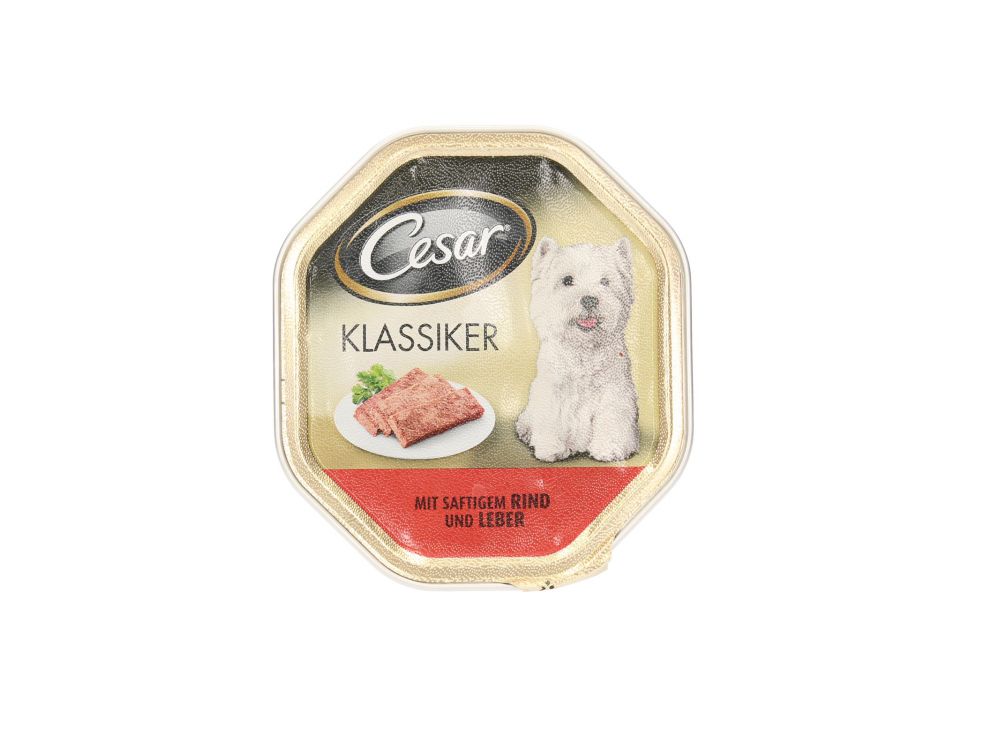 CESAR SZALKA PASZTET Z WOŁOWINĄ I WĄTRÓBKĄ 150 G