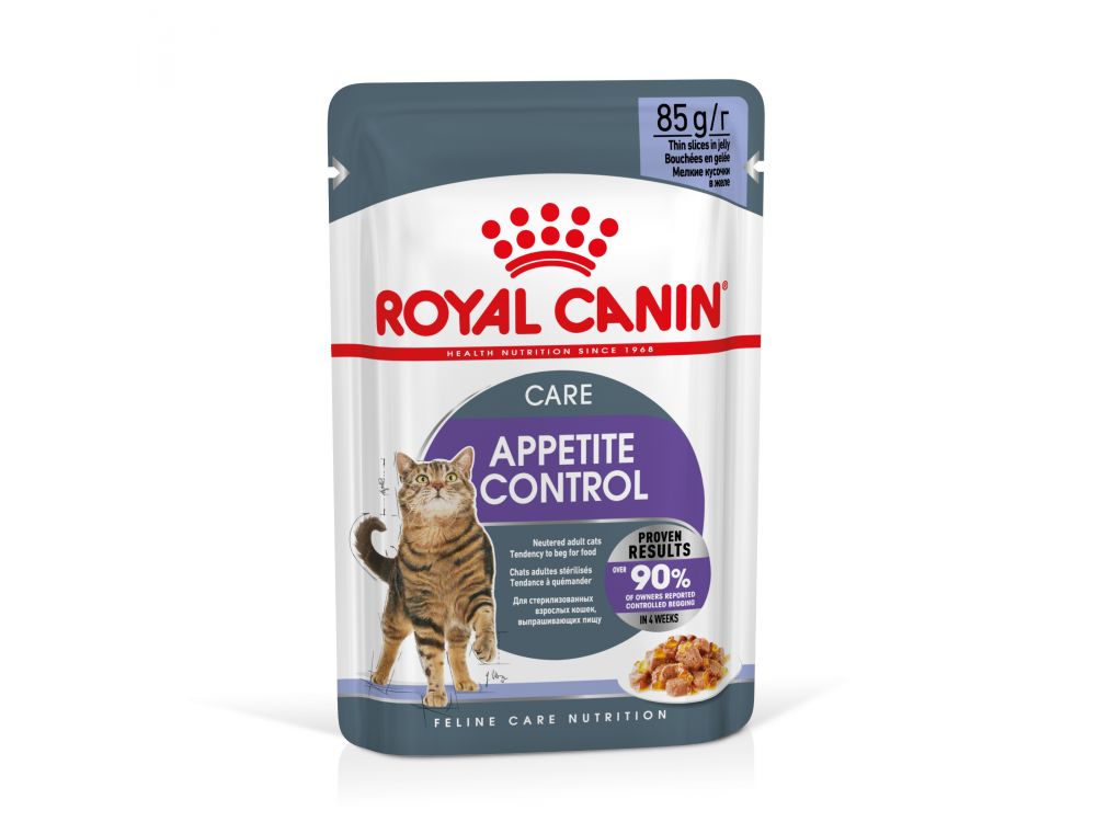 ROYAL CANIN CAT APPETITE CONTROL W GALARETCE 85G SASZETKA