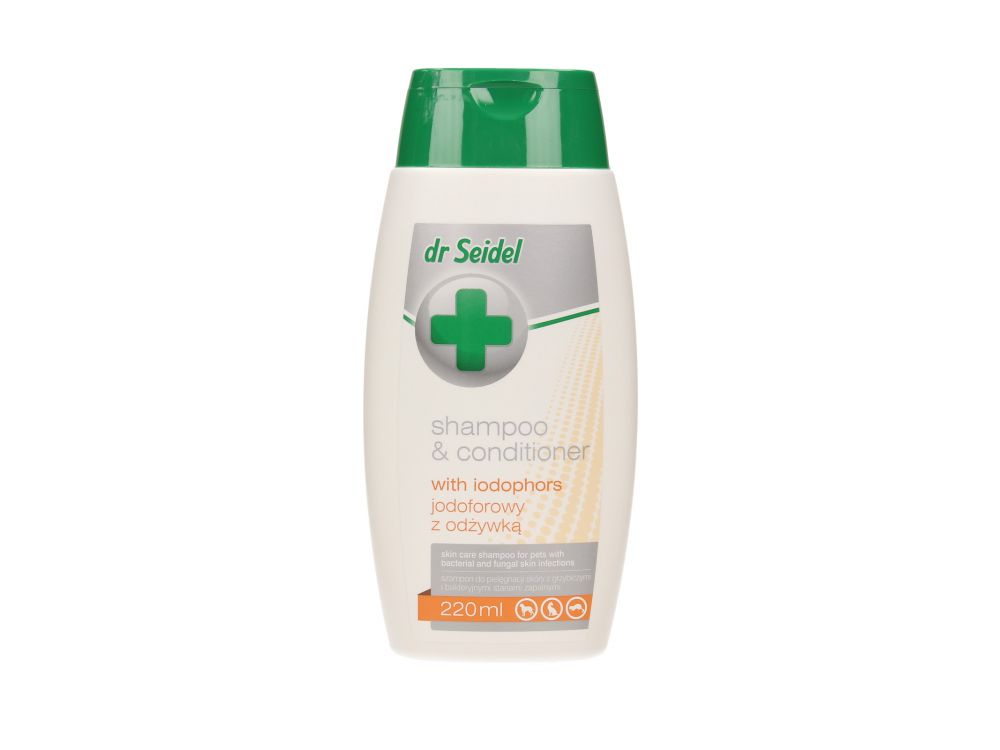 SZAMPON DR SEIDLA CHAMPION  (ŻÓŁTY)220 ML JODOF.Z ODŻ.