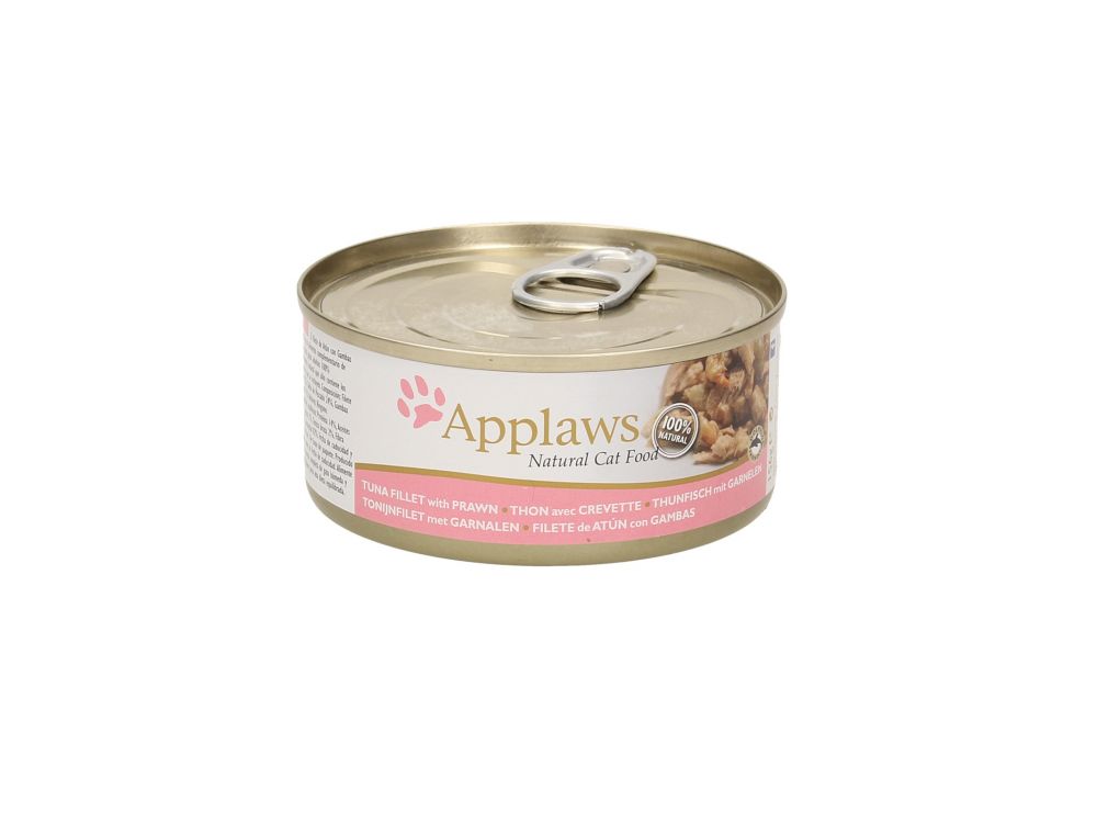 APPLAWS PUSZKA KOT 156G TUŃCZYK, KREWETKI
