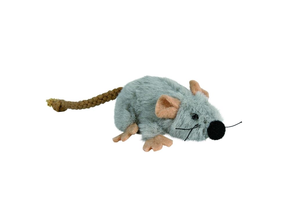 TRIXIE MYSZ PLUSZOWA Z KOCIMIĘTKĄ 7CM 45735