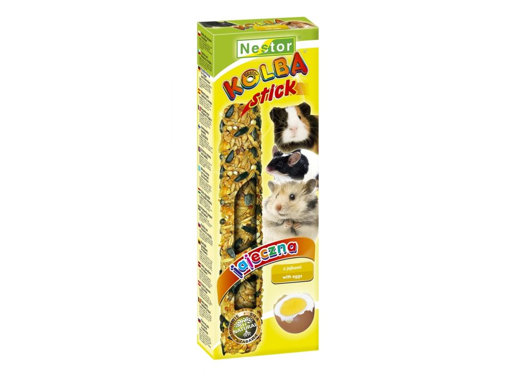 NESTOR KOLBA DLA GRYZONI I KRÓLIKÓW JAJECZNA 2 SZT. 005/GJ