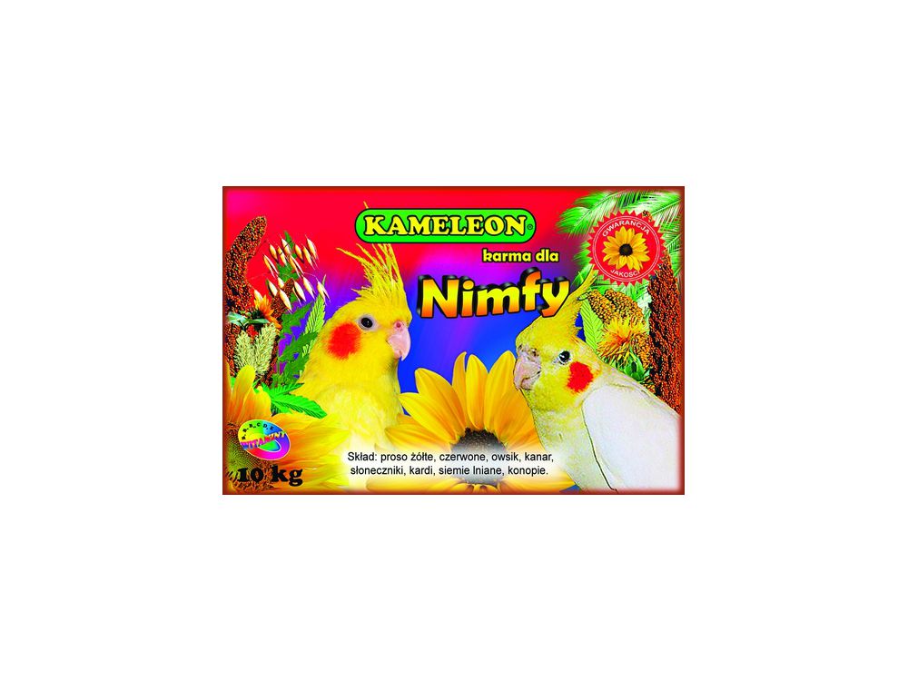 KAMELEON POKARM DLA NIMFY 10KG