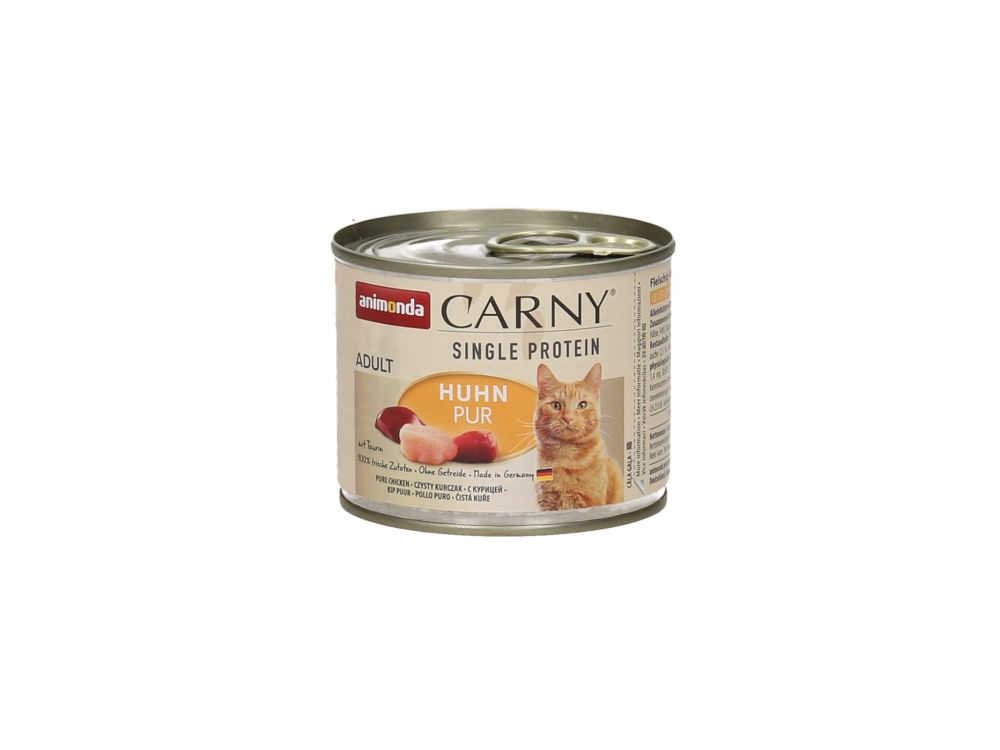 ANIMONDA CARNY SINGLE PROTEIN PUSZKA 200G KOT KURCZAK 83692