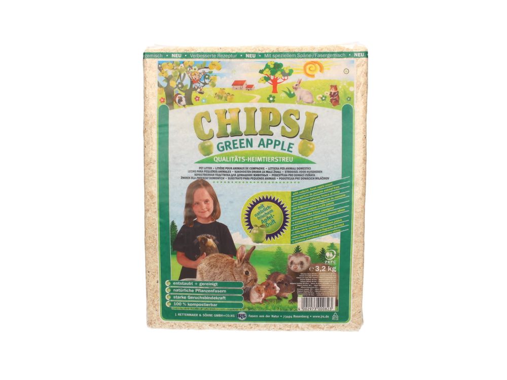 CHIPSI GREEN APPLE O ZAPACHU JABŁKA 60L