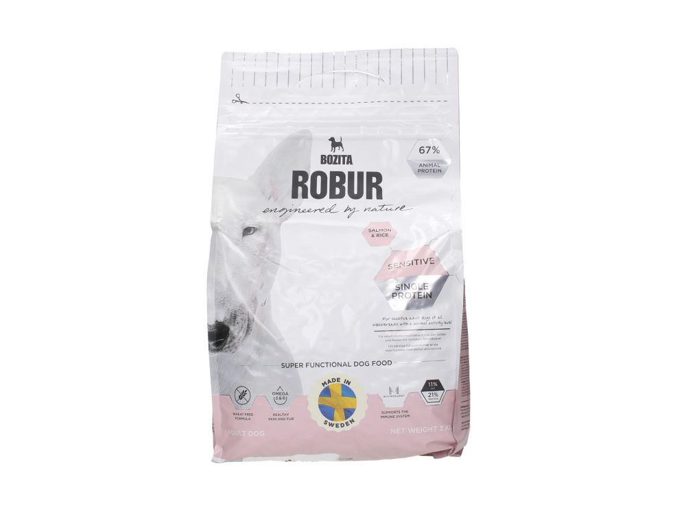 BOZITA ROBUR SENSITIVE SINGLE PROTEIN SALMON 3KG 14233