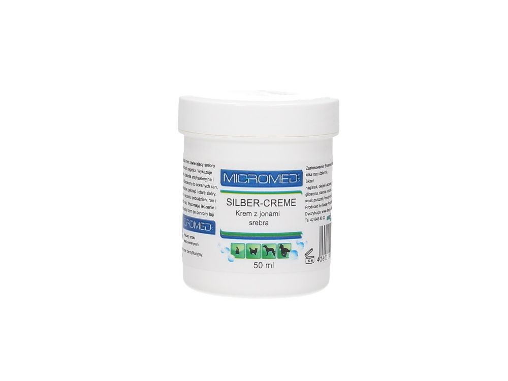 RECOVET MICROMED VET SILVER KREM Z JONAMI SREBRA 50ML