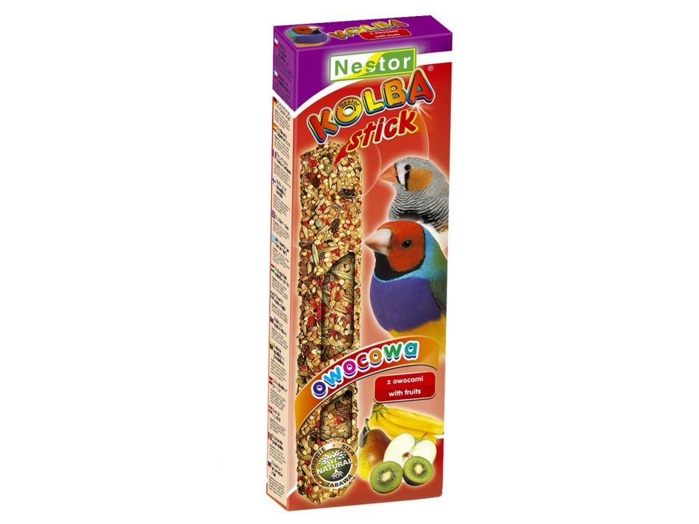 NESTOR KOLBA DLA PTAKÓW EGZOTYCZNYCH OWOCOWA 2SZT. 025/MEO