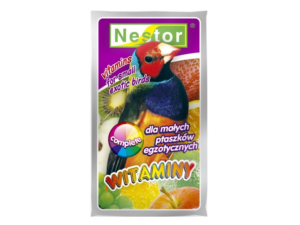 NESTOR WITAMINY DLA PTASZKÓW EGZOTYCZNYCH OGÓLNE  COMPLETE  20 G 048/WEO