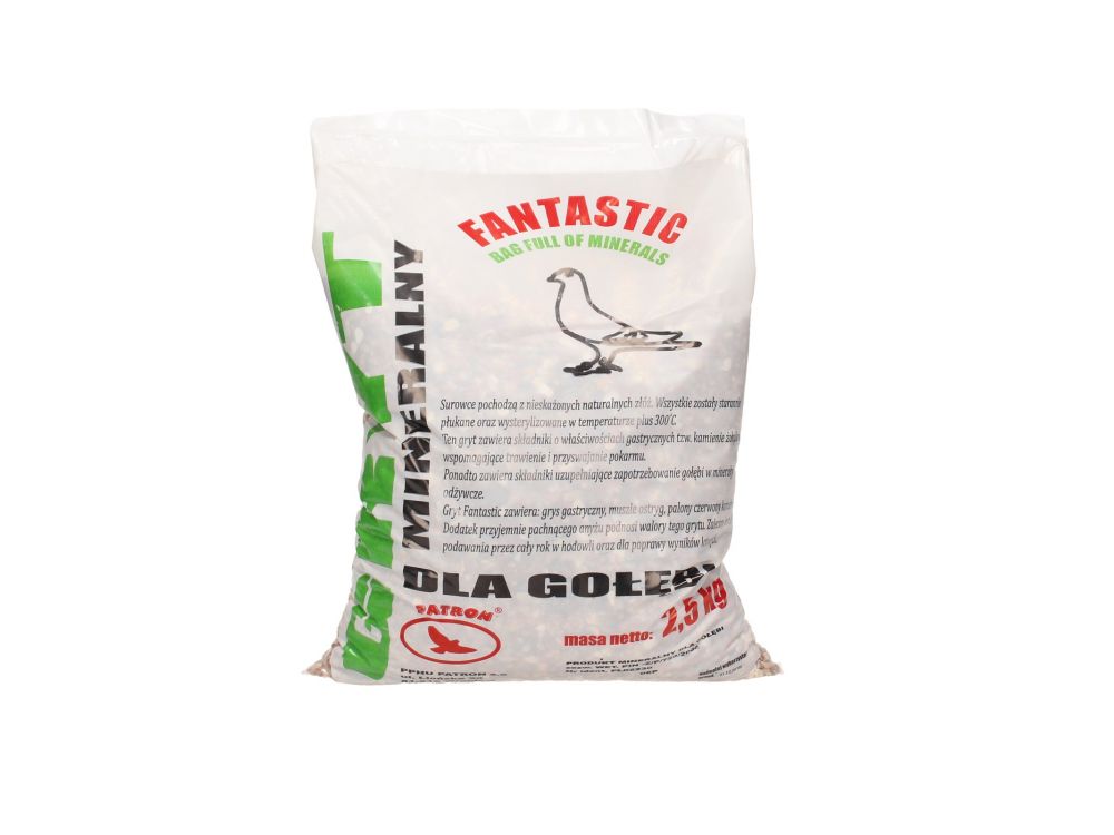 PATRON GRYS Z MUSZLAMI FANTASTIC 2,5KG