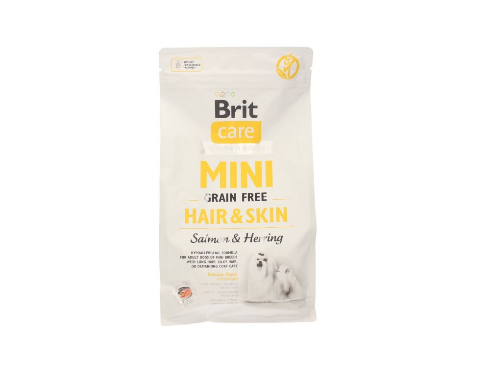 BRIT CARE MINI GRAIN FREE HAIR&SKIN 2KG