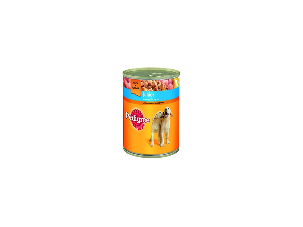 PEDIGREE PUSZKA 400G JUNIOR KURA W GALARECIE