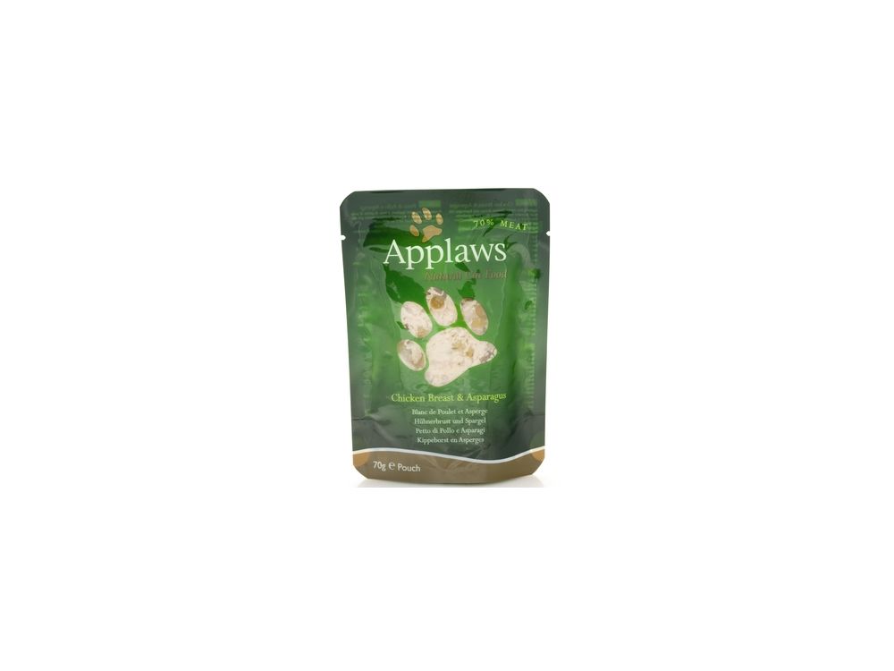APPLAWS SASZETKA KOT 70G KURCZAK, SZPARAGI