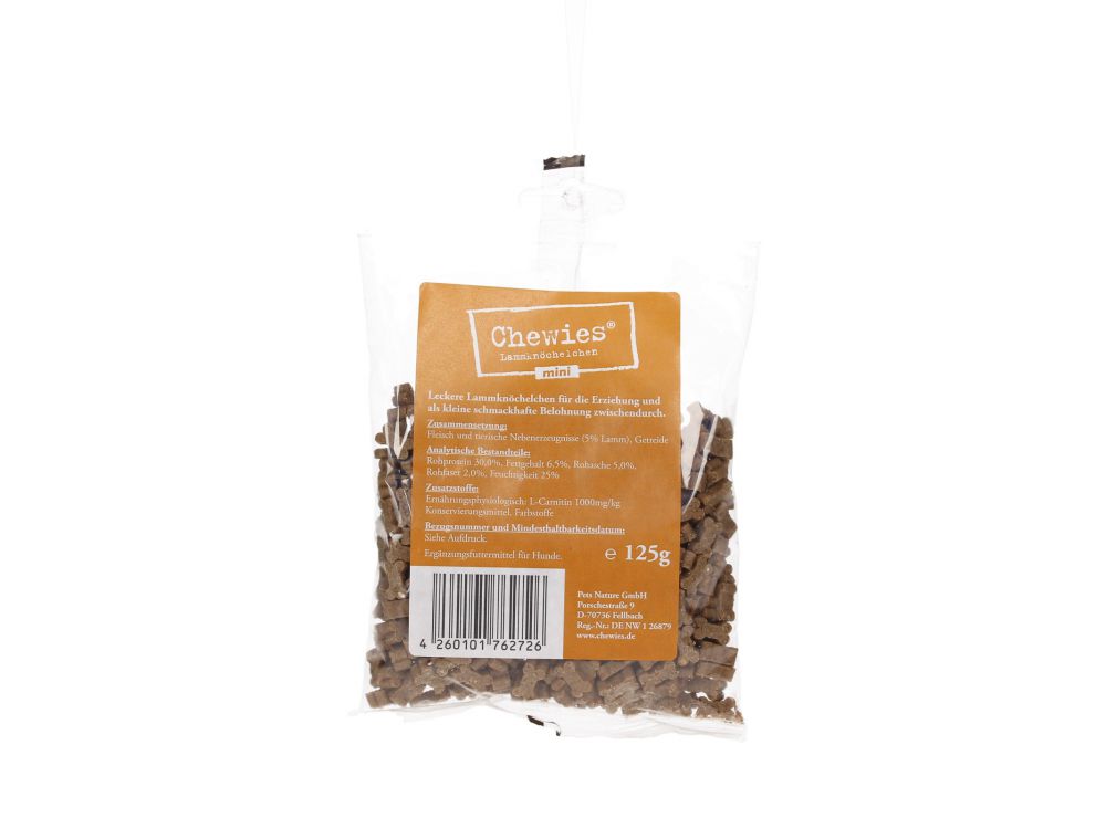 RECOVET CHEWIES KOSTECZKI JAGNIĘCE MINI 125 G