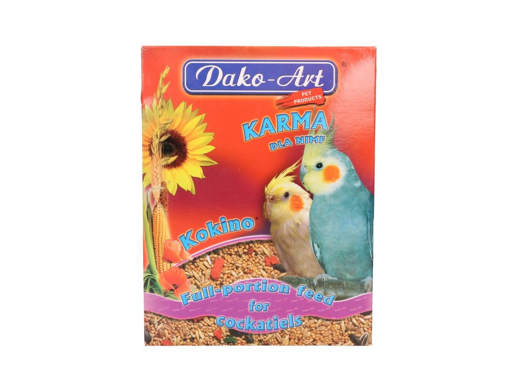 DAKO-ART KOKINO 1KG -D/ŚR.I D.PAPUGI 121 *KARMA *KARTON