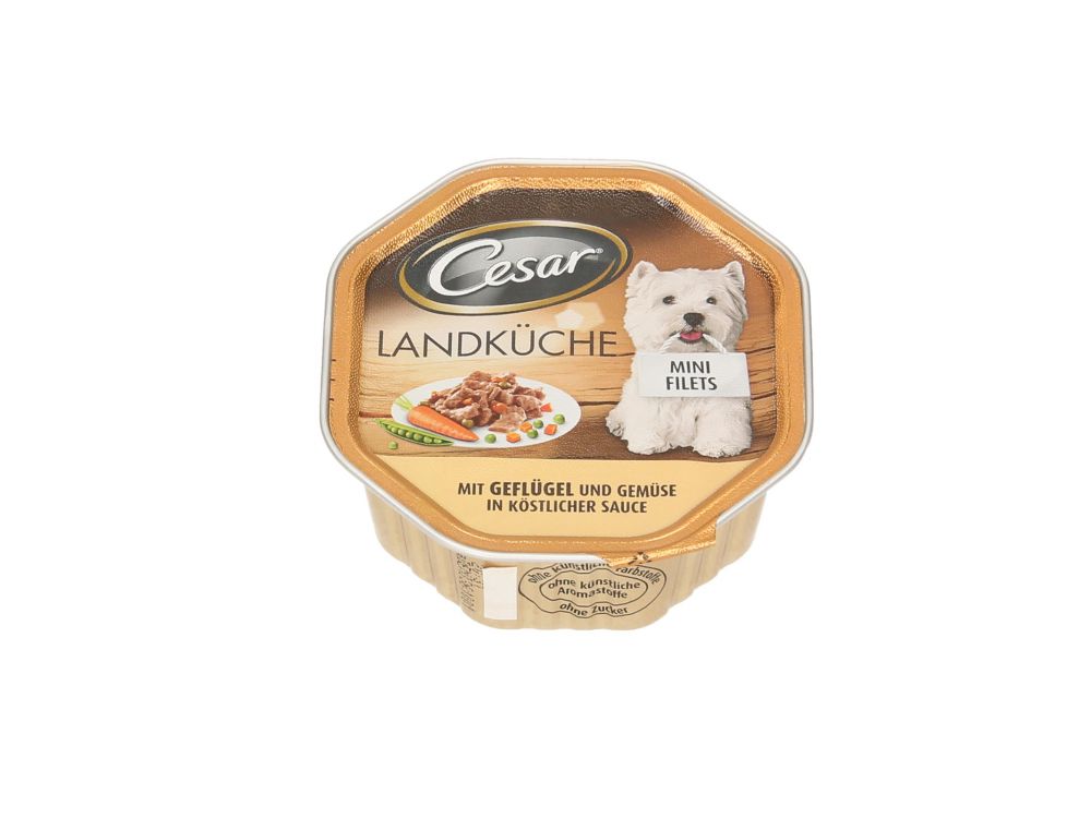 CESAR SZALKA Z KURCZAKIEM I WARZYWAMI W SOSIE 150 G