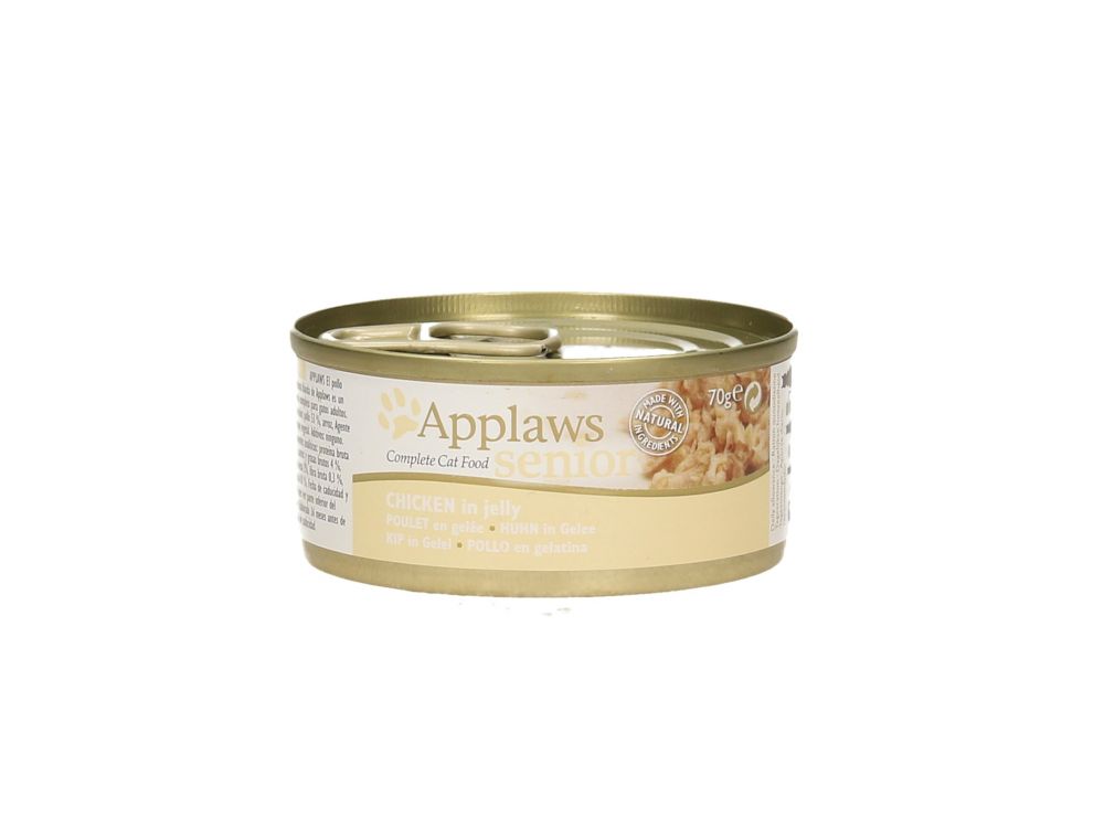 APPLAWS PUSZKA KOT 70G SENIOR KURCZAK W GALARETCE