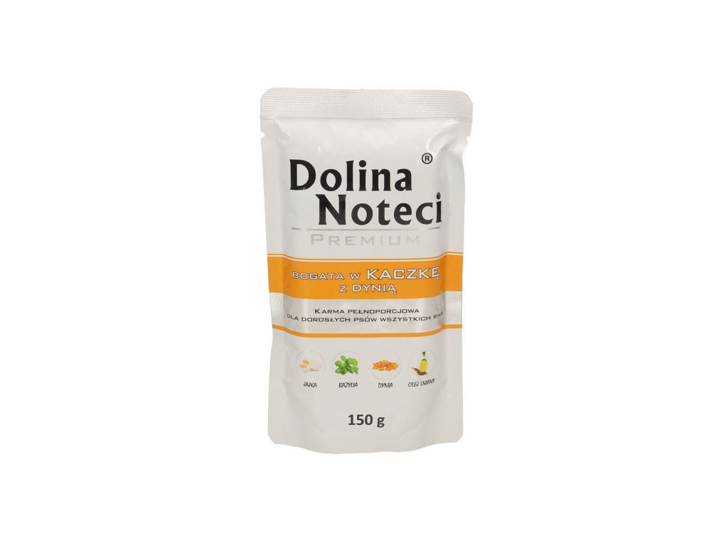 DOLINA NOTECI PREMIUM BOGATA W KACZKĘ Z DYNIĄ SASZETKA 150G
