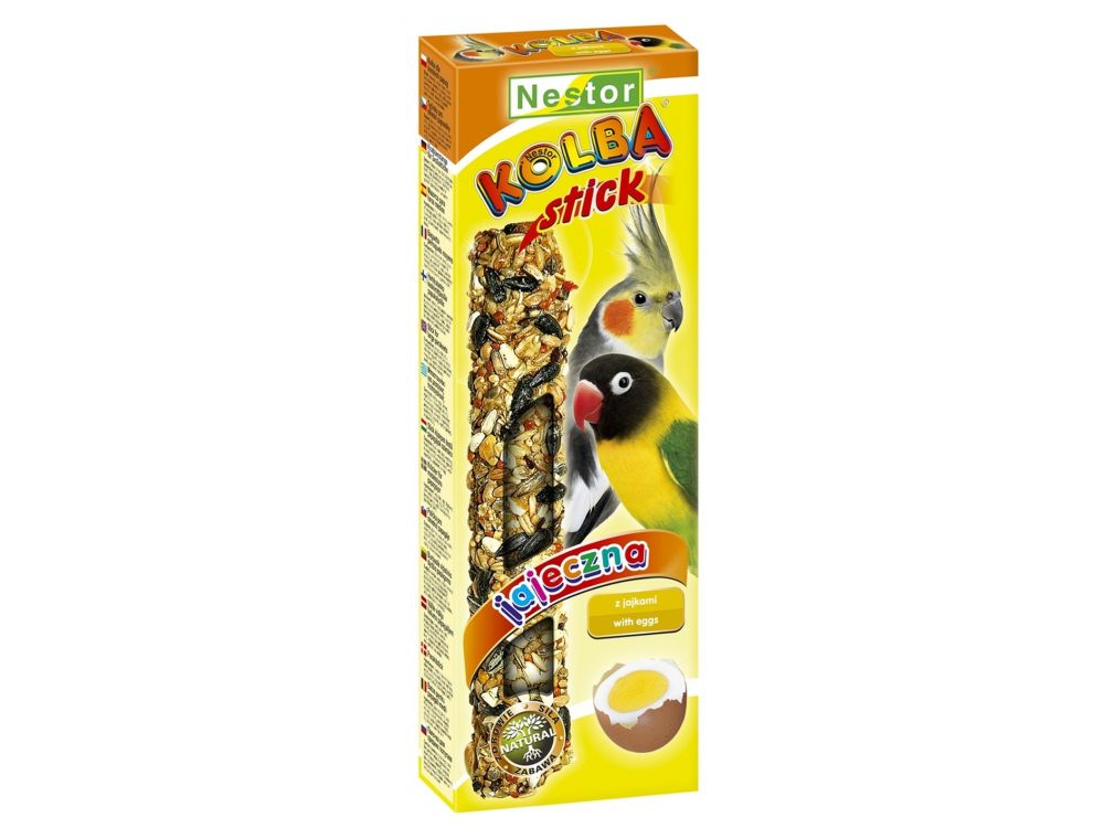 NESTOR KOLBA DLA ŚREDNICH PAPUG JAJECZNA 2SZT. 002/PŚJ