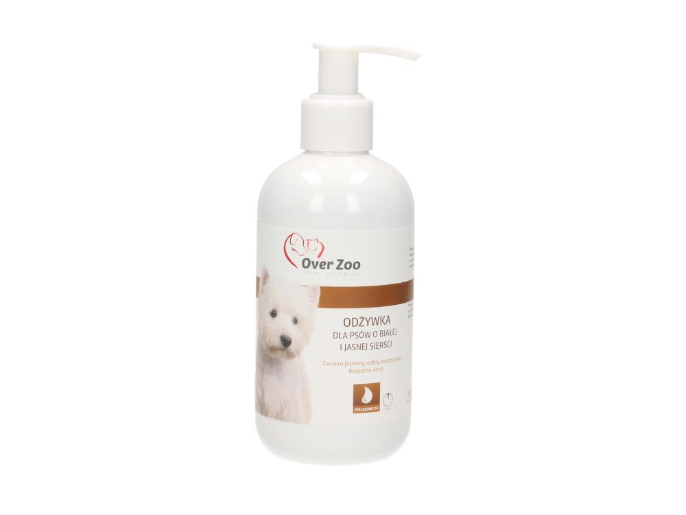 OVER ZOO ODŻYWKA DO BIAŁEJ I JASNEJ SIERŚCI 240ML