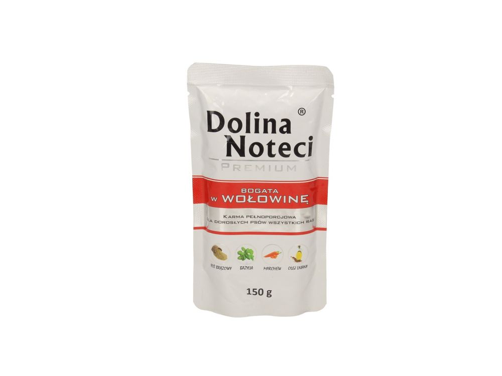 DOLINA NOTECI PREMIUM BOGATA W WOŁOWINĘ SASZETKA 150G