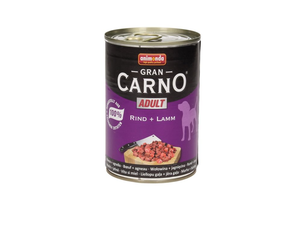 ANIMONDA GRANCARNO PUSZKA 400G WOŁOWINA/JAGNIĘCINA 82733