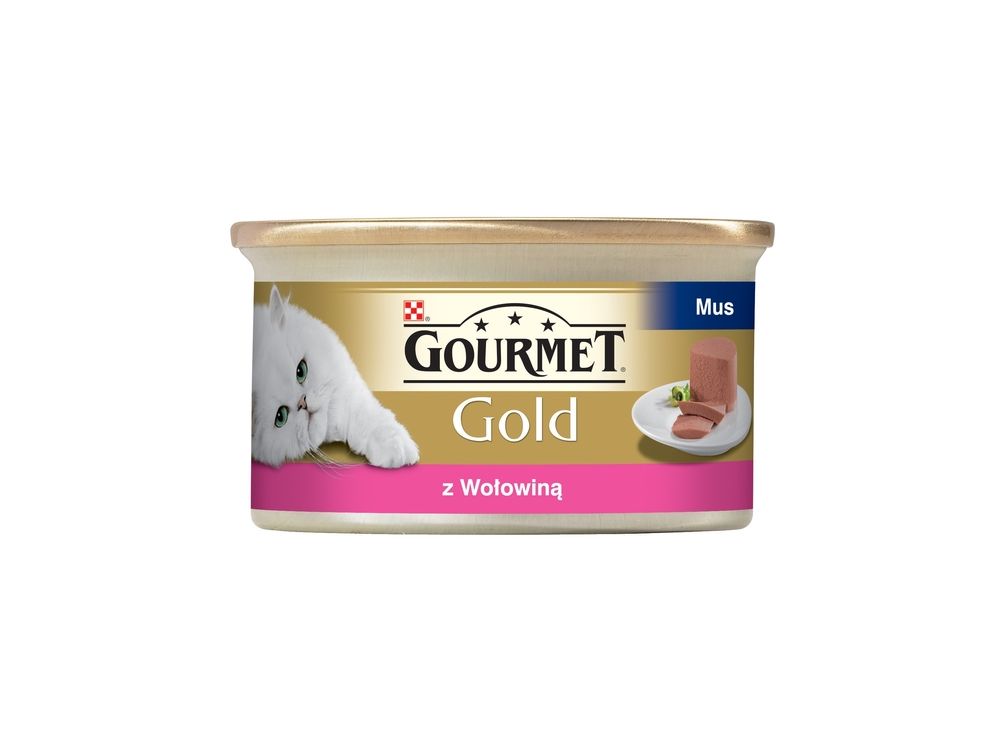 GOURMET GOLD MUS WOŁOWINA 85G 12558196