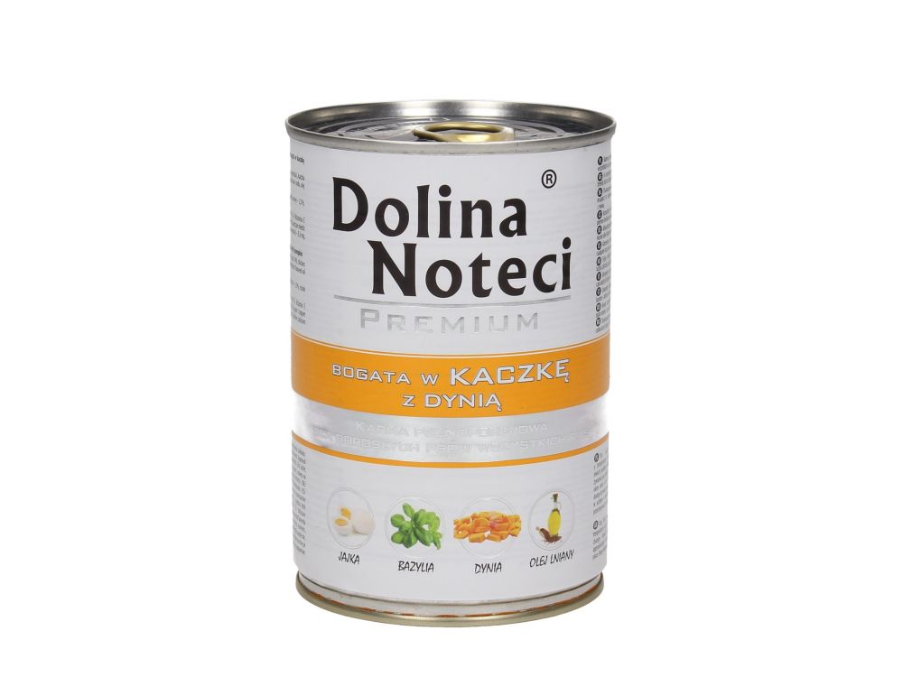 DOLINA NOTECI PREMIUM BOGATA W KACZKĘ Z DYNIĄ 400G